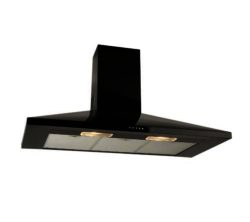 LEISURE H91PK Chimney Cooker Hood - Black